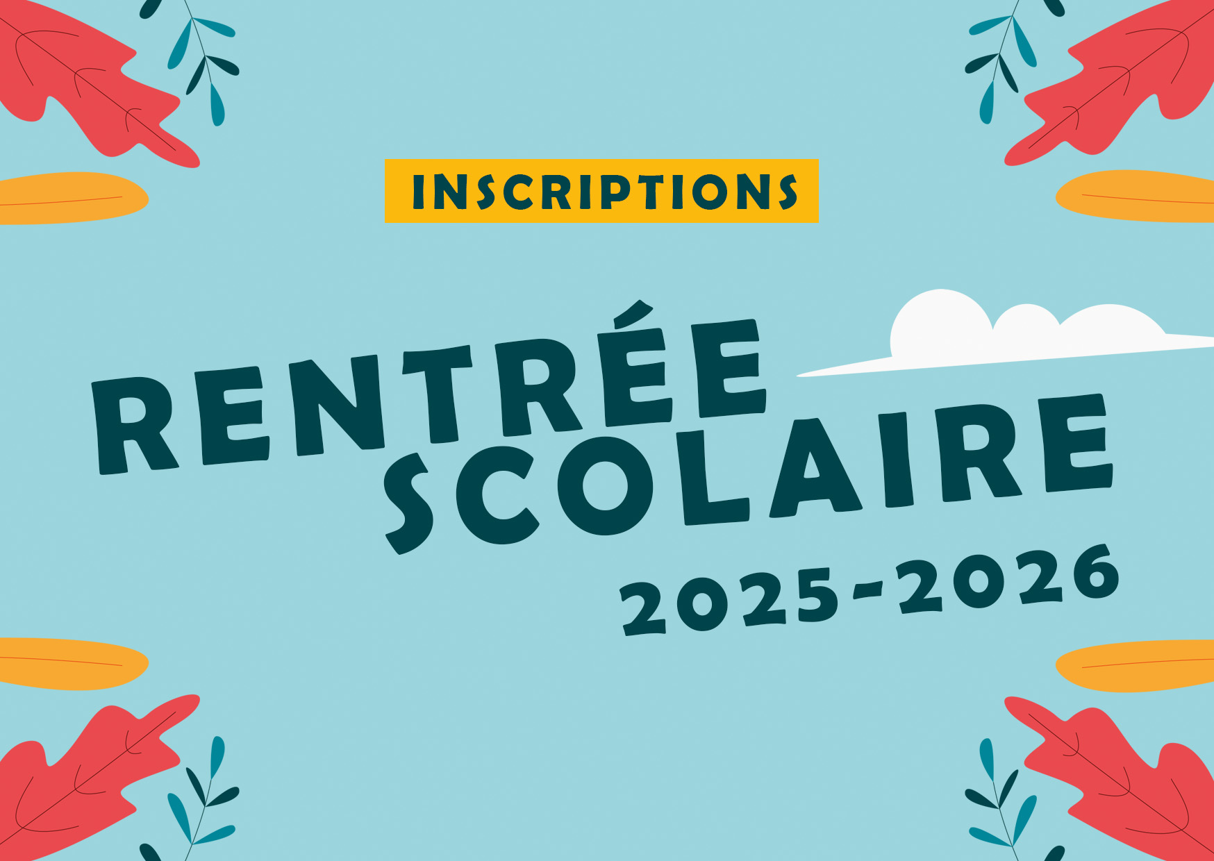 Inscriptions scolaires