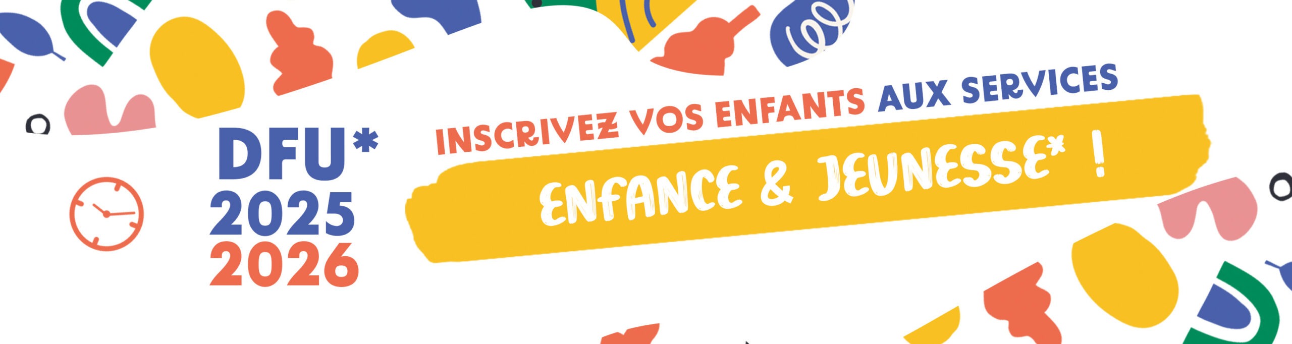 Inscriptions aux activités extra-scolaires et DFU